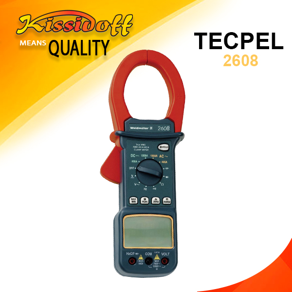 DCM 2608 AC/DC TRUE RMS CLAMP METER - Image 2