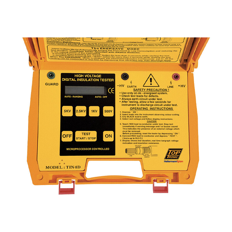 TIN4D DIGITAL H.V. INSULATION TESTER(5kv) - Image 2