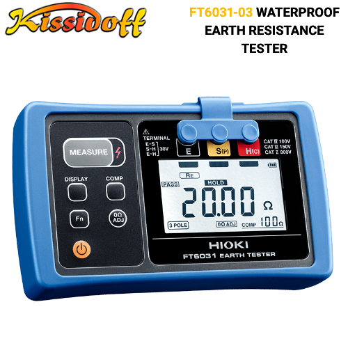 FT6031-03 DUSTPROOF AND WATERPROOF EARTH RESISTANCE TESTER - Image 2