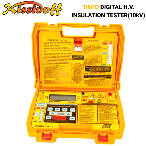 TIN7D DIGITAL H.V. INSULATION TESTER(10kV) - Image 2