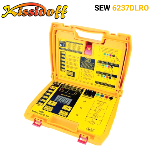 SEW 6237DLRO Digital Low Resistance OHM & Contact Meter - Image 2
