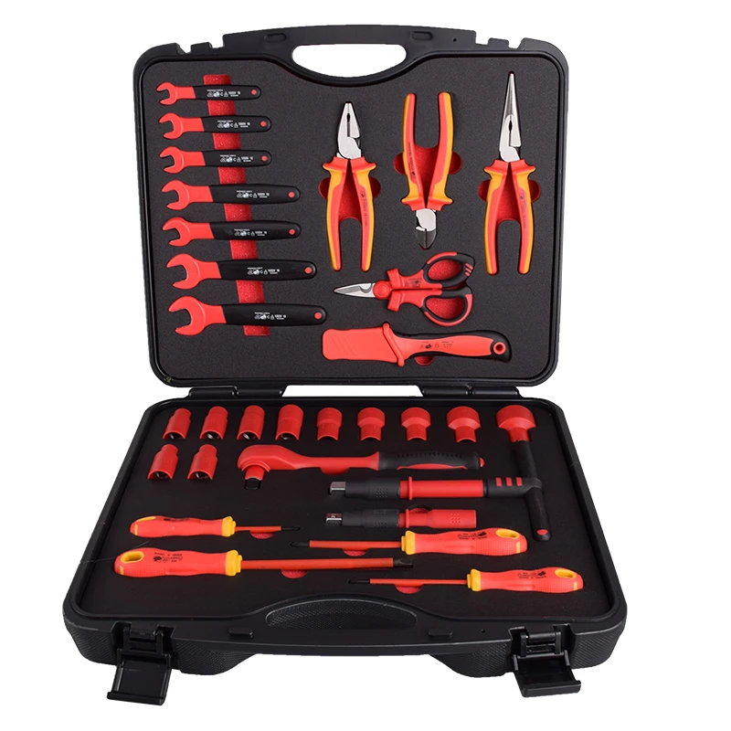 30pcs VDE 1000V Insulated Tools Set 23006-30 - Image 3