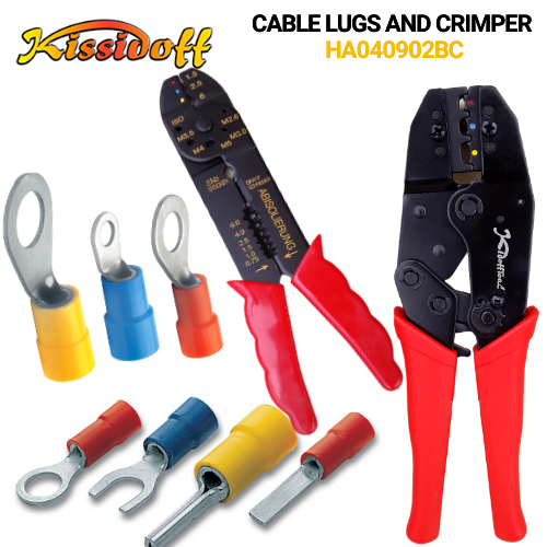 902pcs Cable Lugs and Crimping Tools Set HA040902BC - Image 2
