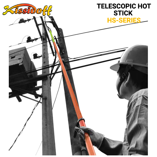 SEW HS-175-9 Telescopic Hot Stick 12.09M - Image 3