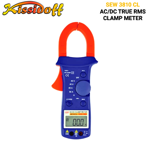 SEW 3810 CL AC/DC TRUE RMS CLAMP METER - Image 2